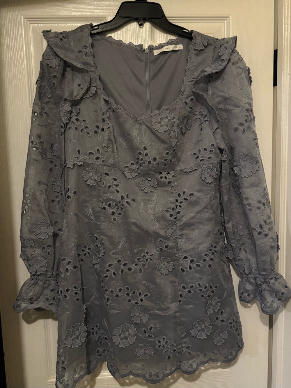 Brand New with tags Grayish Blue Dress